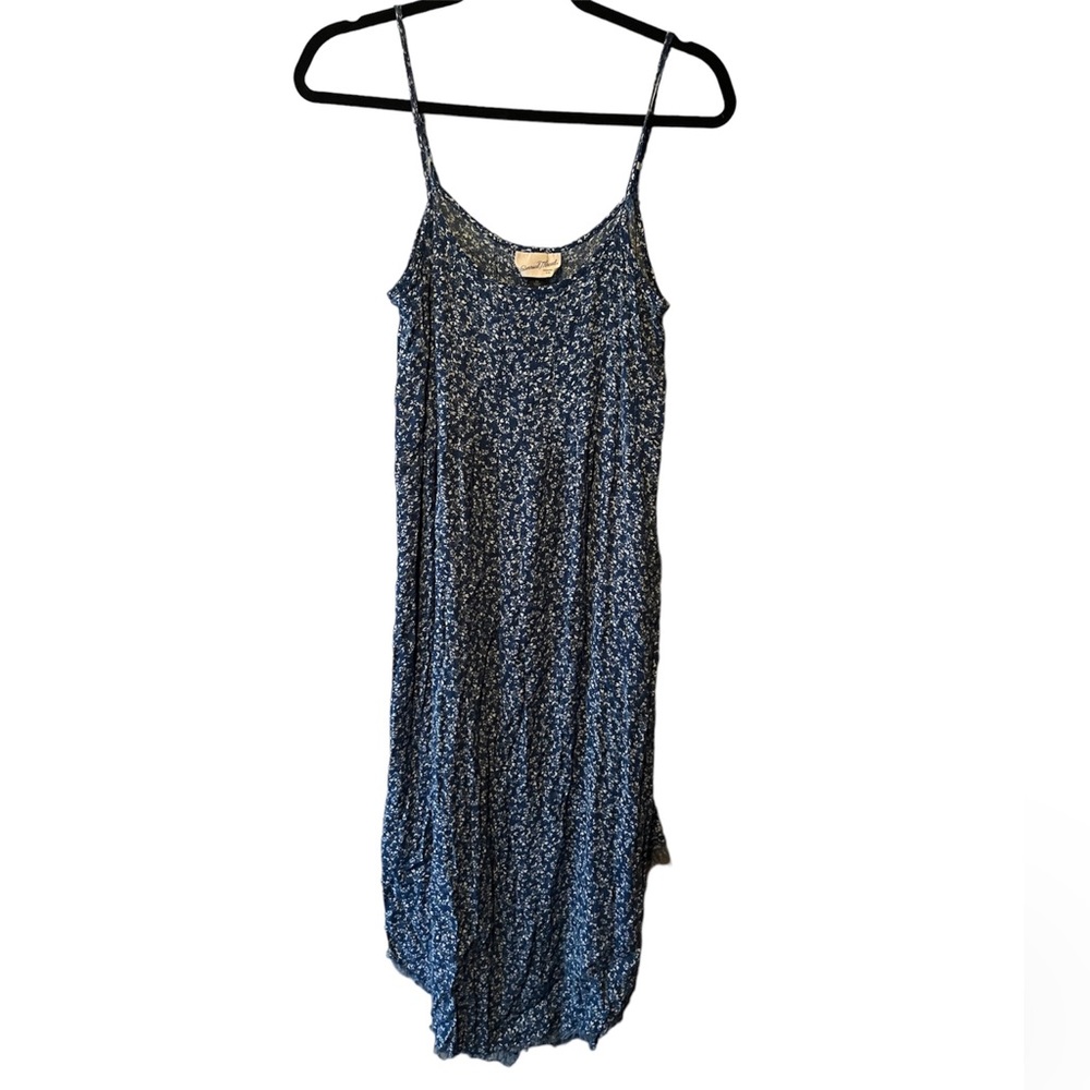 Universal Thread Blue Floral Maxi Dress